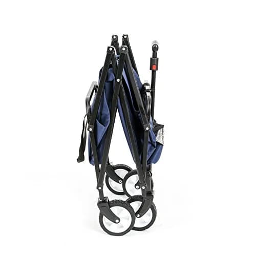 MacSports Utility Cart Wagon 150 LBS Navy | Lightweight Collapsible Outdoor Wagon thumbnail 4