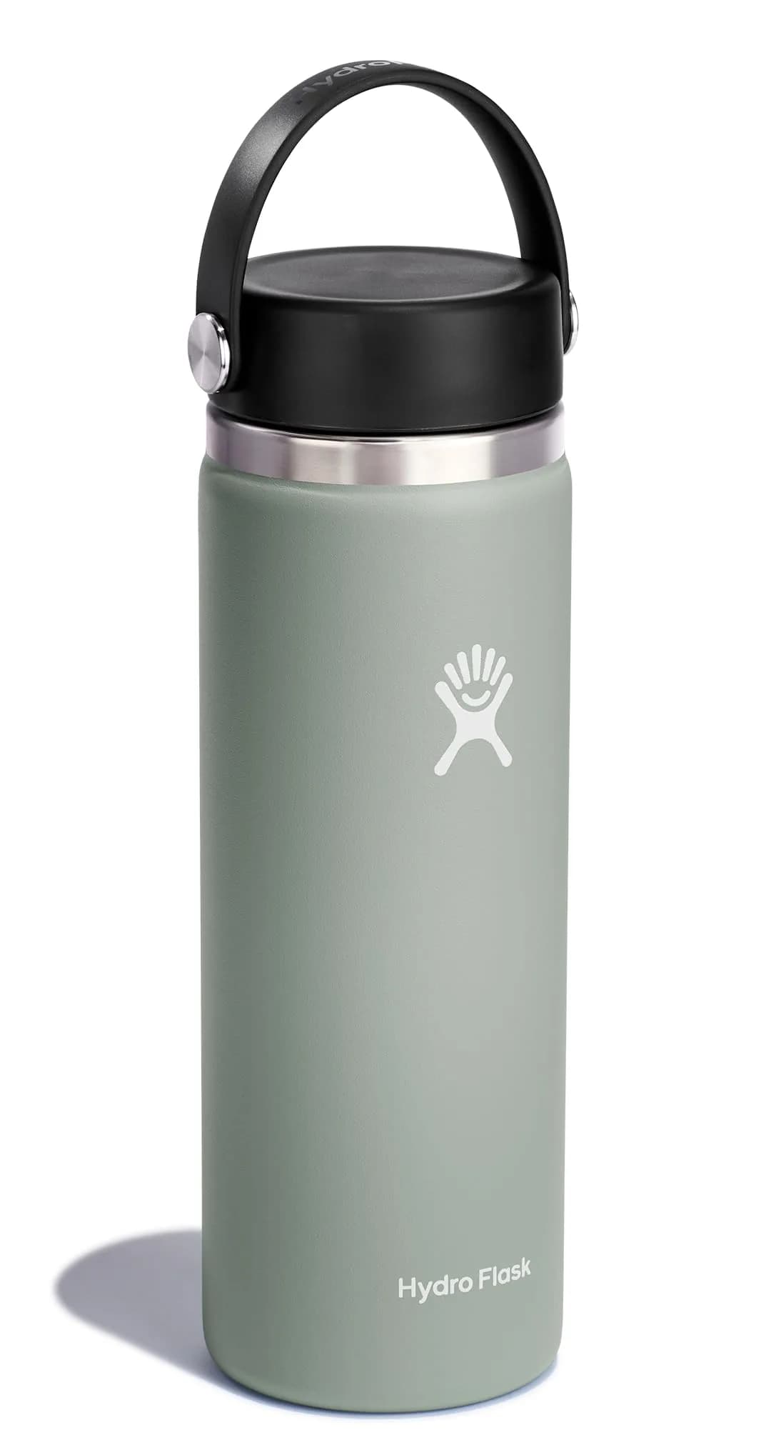 Hydro Flask 20 Oz Wide Mouth Water Bottle in Agave | Insulated Stainless Steel - view 2