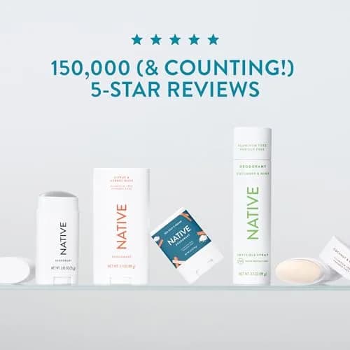 Native Natural Deodorant Stick Ocean & Timber 75.6 g (2.65 oz) | 72-Hour Odor Protection thumbnail 8