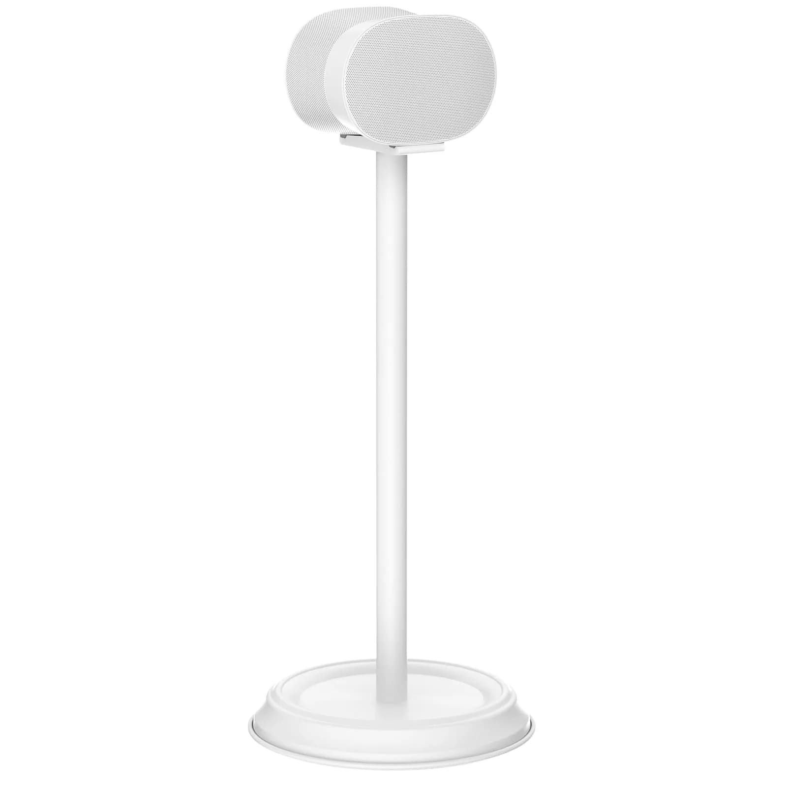 Chunxiao Heavy-Duty Speaker Stand for Sonos Era 300, White | 99.9 cm (39.4 Inches) Floor Speaker Stand with Cable Management - main product image