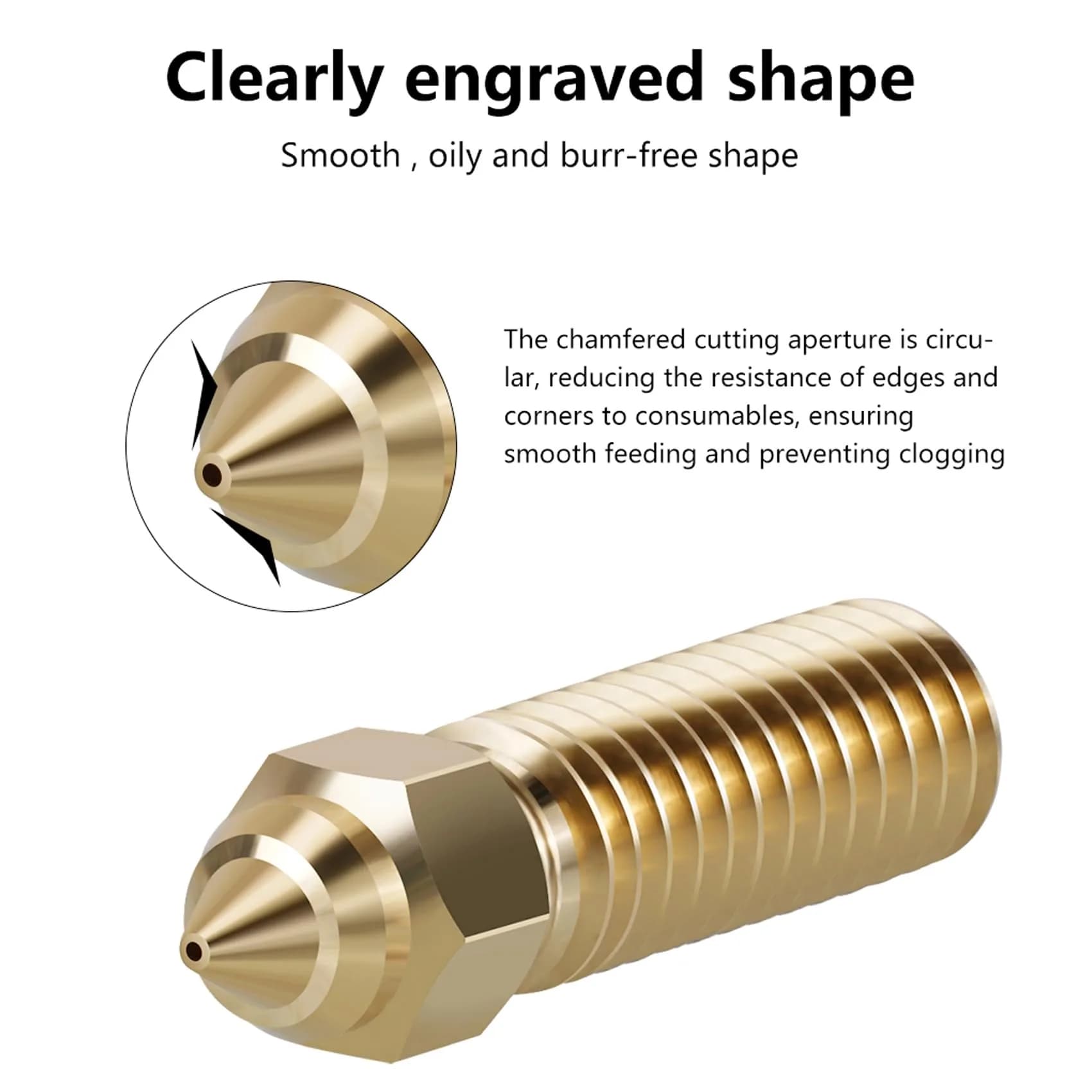 LANKEGU K1 Brass Nozzles Kit 15PCS (0.2mm-1.2mm) | High-Speed 3D Printer Upgrade Parts - view 3
