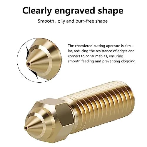 LANKEGU K1 Brass Nozzles Kit 15PCS (0.2mm-1.2mm) | High-Speed 3D Printer Upgrade Parts thumbnail 3