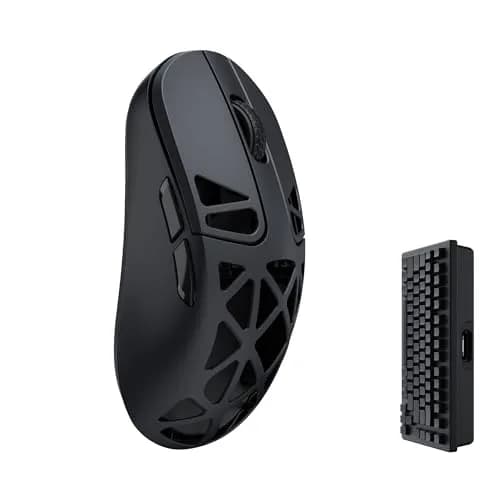 Keychron M3 Mini 4K Wireless Bluetooth 5.1/2.4 GHz/Wired Optical Mouse | Ultra-Lightweight 65g Programmable PixArt 3395 Sensor thumbnail 1