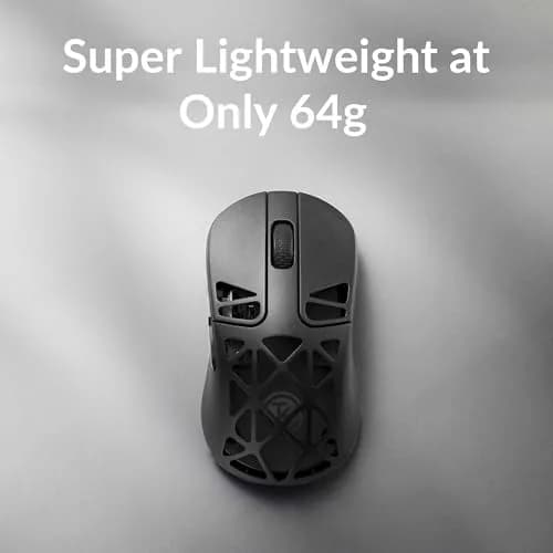 Keychron M3 Mini 4K Wireless Bluetooth 5.1/2.4 GHz/Wired Optical Mouse | Ultra-Lightweight 65g Programmable PixArt 3395 Sensor thumbnail 7