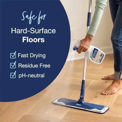 Bona Hardwood Floor Cleaner Concentrate, Lavender Thyme Scent, 1 fl oz (30ml) x 4 Pack | pH-Neutral Formula for Residue-Free Cleaning thumbnail 7