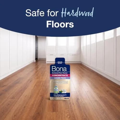 Bona Hardwood Floor Cleaner Concentrate, Lavender Thyme Scent, 1 fl oz (30ml) x 4 Pack | pH-Neutral Formula for Residue-Free Cleaning thumbnail 8