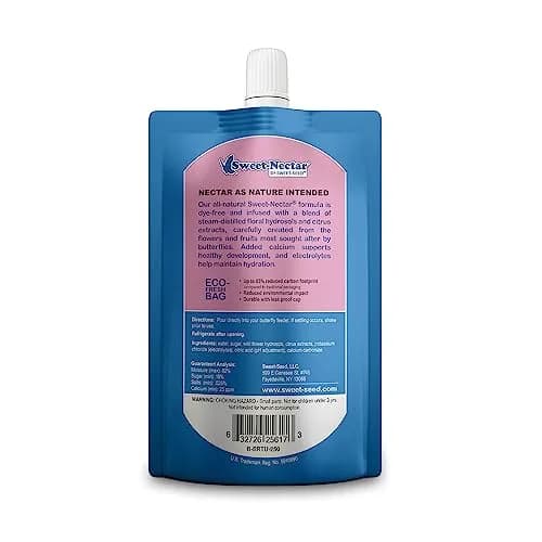 sweet-seed Butterfly Nectar 8oz | Extends Nectar Life for Butterfly Feeders thumbnail 7