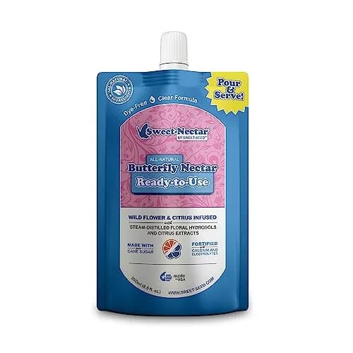 sweet-seed Butterfly Nectar 8oz | Extends Nectar Life for Butterfly Feeders thumbnail 2