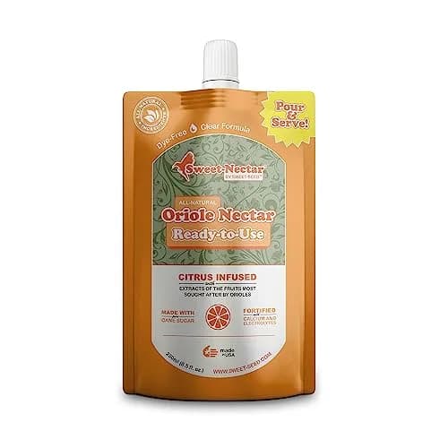 sweet-seed Oriole Nectar 250mL | Ready to Use Nectar for Oriole Feeders thumbnail 2