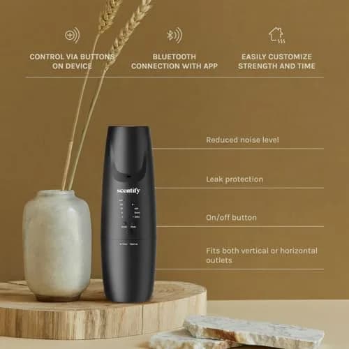 Scentify Waterless Diffuser - Cold Air Scent Diffuser Oil Machine for Home | Aromatherapy Bluetooth Control thumbnail 2
