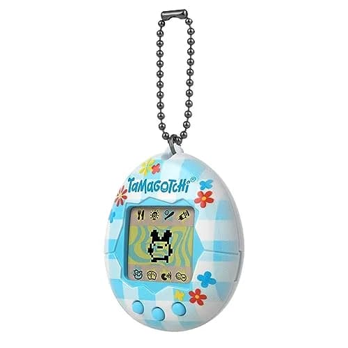 Tamagotchi Original Flower Gingham Electronic Pet | Generation 2 Programming, 1.75 x 0.75 x 2.13 inches thumbnail 5
