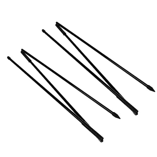 Eshan Golf Alignment Sticks with Storage Tube | Foldable Swing Training Aids for Beginners (Black, 48") thumbnail 4