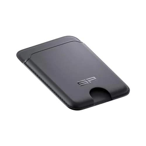 SP CONNECT Card Wallet SPC+ | Slim RFID Shield, Magnetic Closure, Fits 4 Cards, Black thumbnail 1