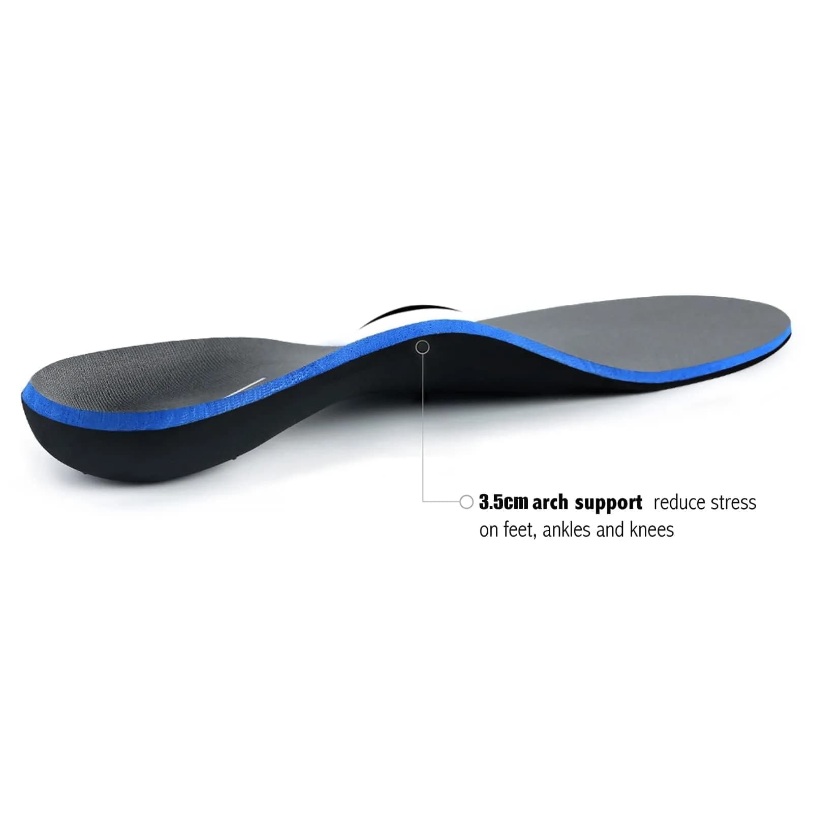 WALK·HERO COMFORT AND SUPPORT Arch Supports for Plantar Fasciitis, Mens 6-6 1/2 | Womens 8-8 1/2 | FDA Approved - view 4