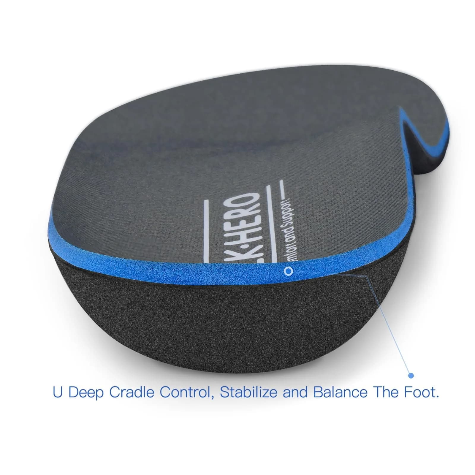 WALK·HERO COMFORT AND SUPPORT Arch Supports for Plantar Fasciitis, Mens 6-6 1/2 | Womens 8-8 1/2 | FDA Approved - view 5