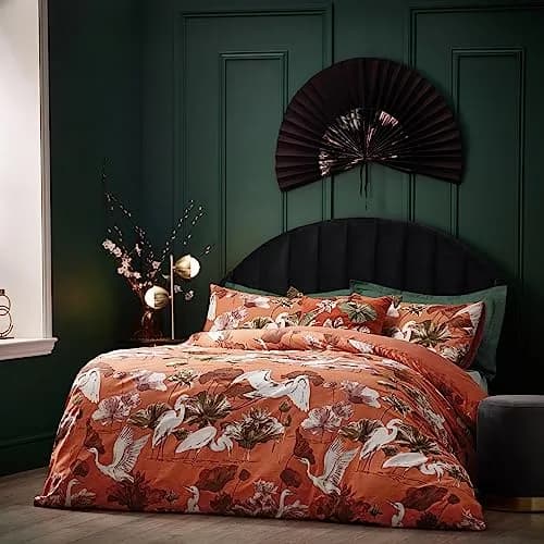 furn. Wylder Tropics Kushiro Single Duvet Set | Tropical Floral Cotton Rich Bedding thumbnail 4