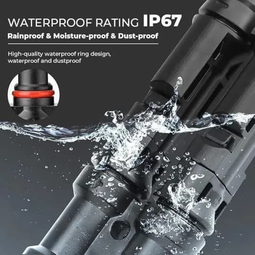 REEYINTCK XT60i 12AWG Solar Cable 1.5m (5ft) | Connects Solar Panels to EcoFlow Delta Pro thumbnail 4