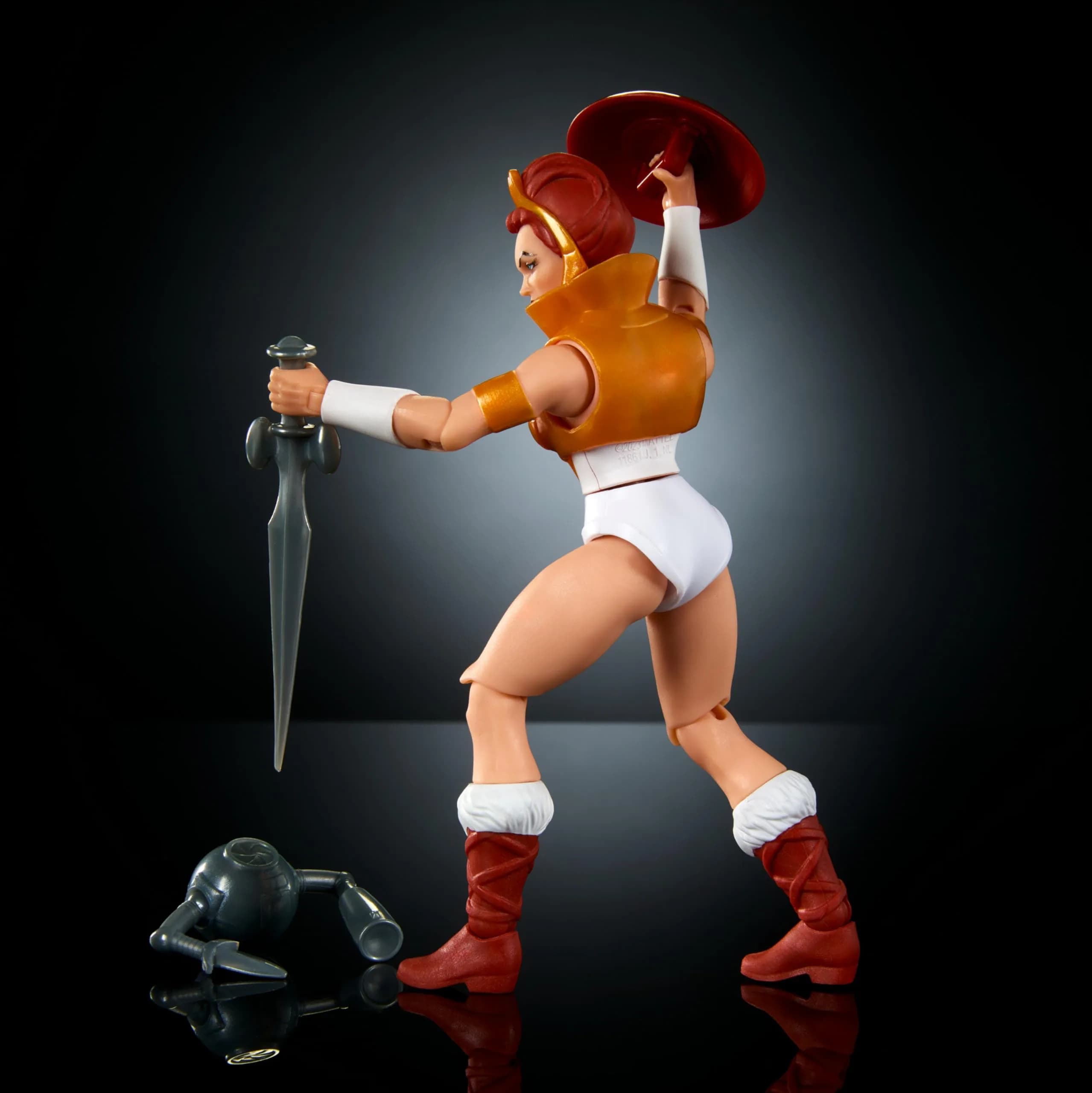 Masters of the Universe Origins Cartoon Collection Teela Action Figure & Accessories Set 14cm (5.5-inch) | 16 Articulated Joints for Dynamic Poses - view 5