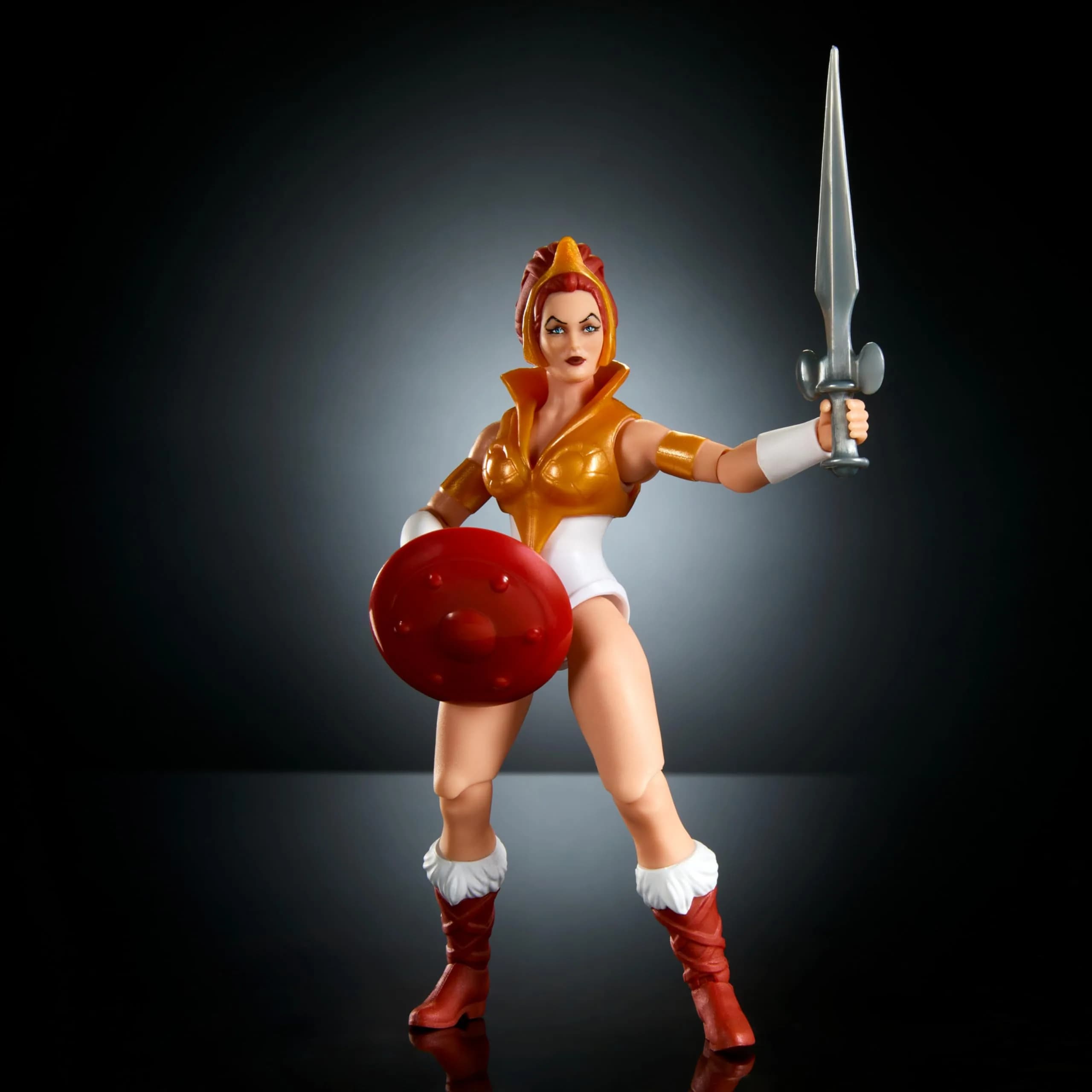 Masters of the Universe Origins Cartoon Collection Teela Action Figure & Accessories Set 14cm (5.5-inch) | 16 Articulated Joints for Dynamic Poses - view 3