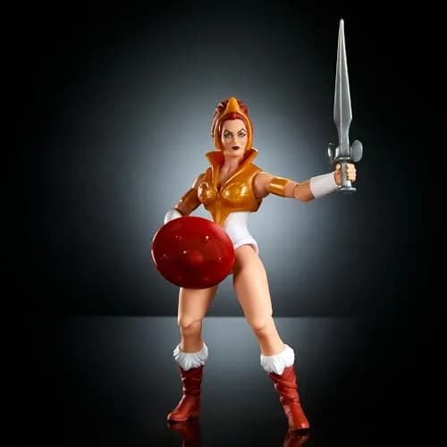 Masters of the Universe Origins Cartoon Collection Teela Action Figure & Accessories Set 14cm (5.5-inch) | 16 Articulated Joints for Dynamic Poses thumbnail 3