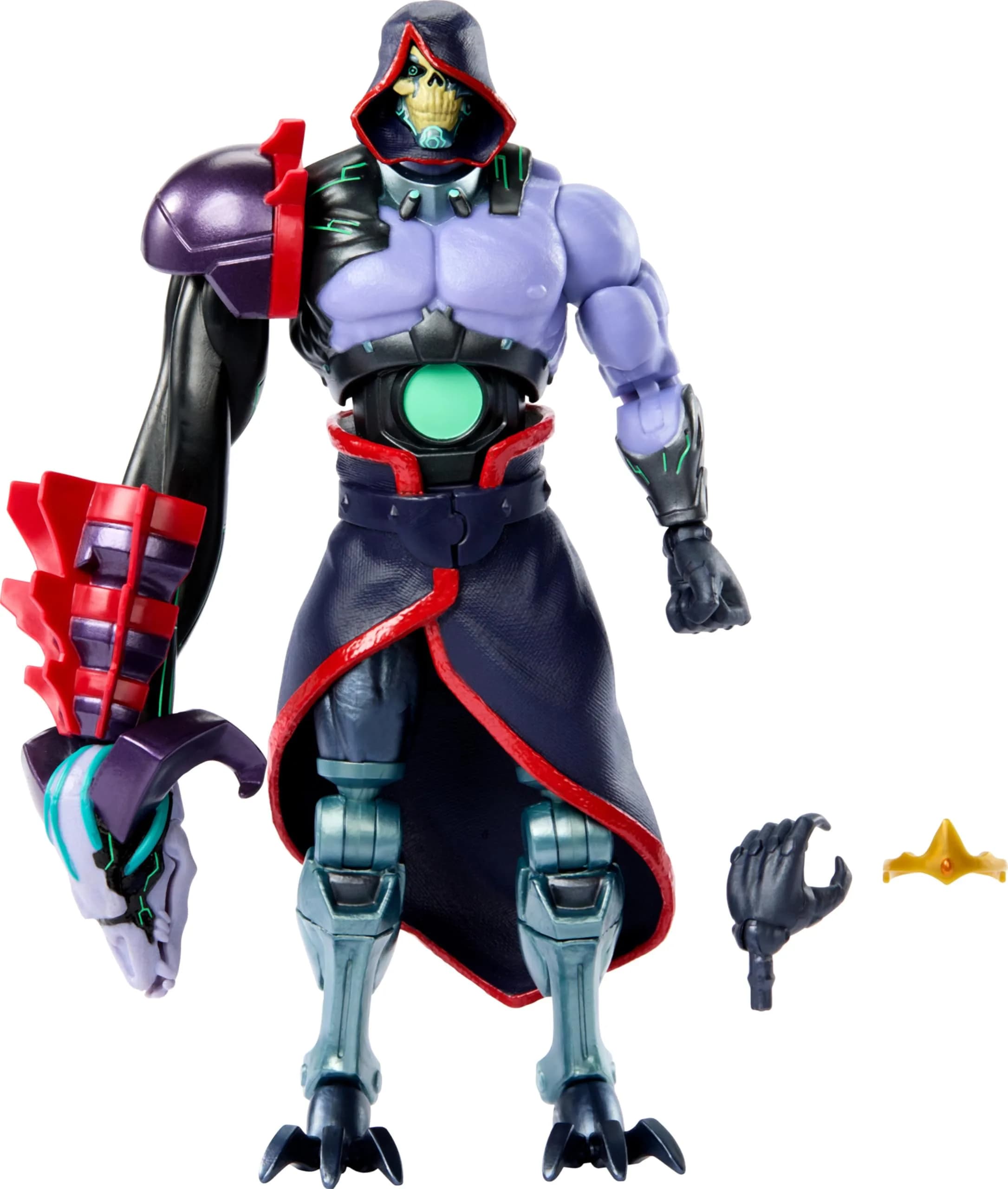 Masters of the Universe Skeletor Deluxe Action Figure 7-inch (17.8 cm) | Cybernetic Slave with 30 Articulations - main product image