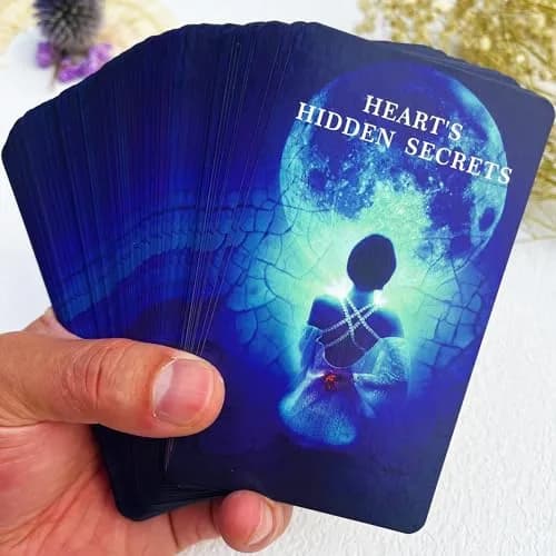 soulme Twin Flame Love Oracle Cards, Hearts Hidden Secrets Oracle Deck, 78 Cards for Beginners | Uncover True Heart Space thumbnail 6
