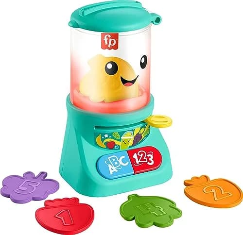Fisher-Price Laugh & Learn Counting & Colors Smoothie Maker Toy | Interactive Learning Toy for Babies & Toddlers thumbnail 1