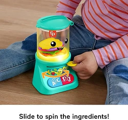 Fisher-Price Laugh & Learn Counting & Colors Smoothie Maker Toy | Interactive Learning Toy for Babies & Toddlers thumbnail 5