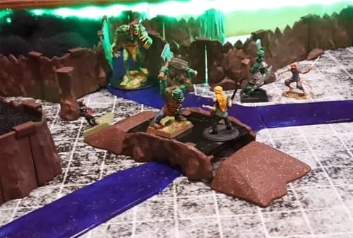 Dirt Cheap Dungeons Waterways Kit Modular Injection-Molded TTRPG Accessories 8ft (24.4m) thumbnail 6