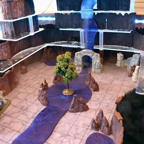 Dirt Cheap Dungeons Waterways Kit Modular Injection-Molded TTRPG Accessories 8ft (24.4m) thumbnail 2