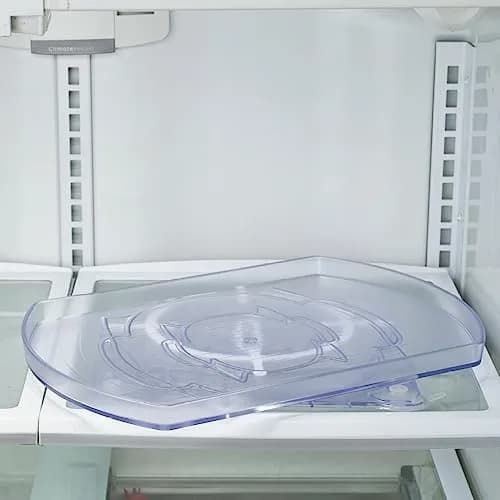 Ontel Smart Spin Rotating Organizer 28.5cm (11.22in) | Clear Acrylic Turntable for Kitchen, Fridge, Pantry thumbnail 2