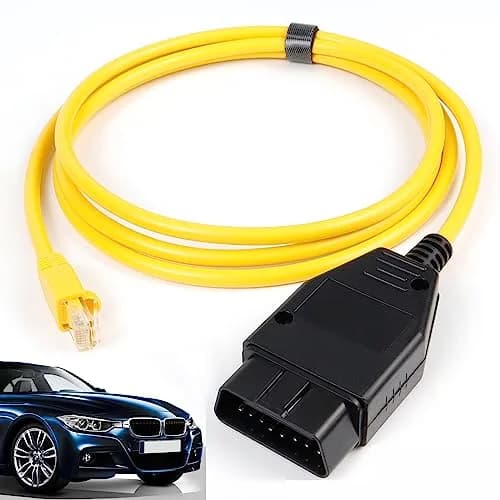 AUTOXBERT Enet OBD2 RJ45 Ethernet Cable for BMW F Series | 6.6ft/2M Diagnostic Interface thumbnail 1