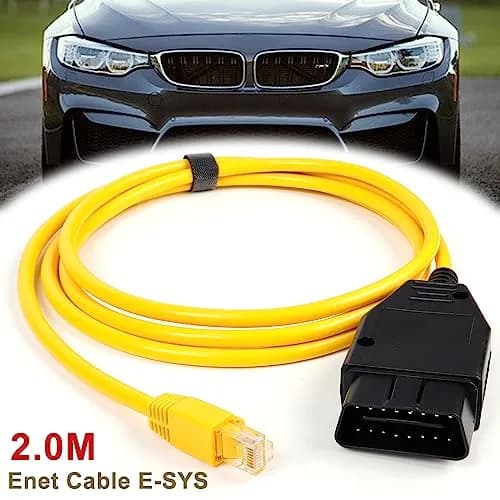AUTOXBERT Enet OBD2 RJ45 Ethernet Cable for BMW F Series | 6.6ft/2M Diagnostic Interface thumbnail 7