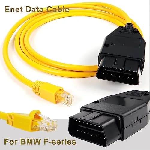 AUTOXBERT Enet OBD2 RJ45 Ethernet Cable for BMW F Series | 6.6ft/2M Diagnostic Interface thumbnail 8
