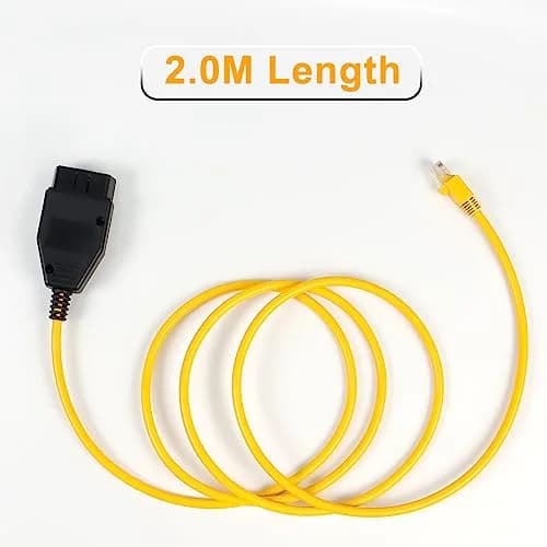 AUTOXBERT Enet OBD2 RJ45 Ethernet Cable for BMW F Series | 6.6ft/2M Diagnostic Interface thumbnail 2