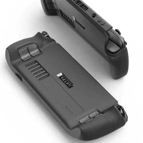 SAVAGE RAVEN Skull & Co. GripCase SD for Steam Deck: Coyote Gray | Soft Protective Case with Textured Grips & Stand thumbnail 7
