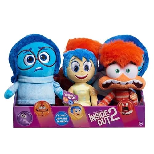 Just Play Inside Out 2 Joy Plush Toy 9.5 inches | Soft, Talking, Kids Gift thumbnail 6