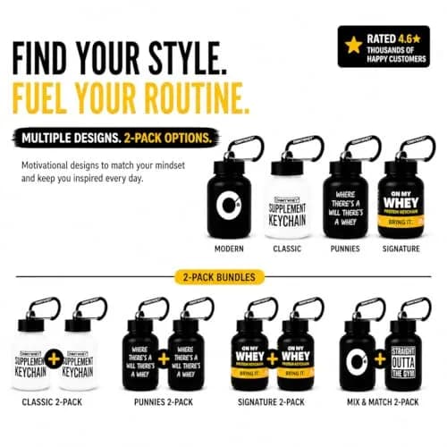 ONMYWHEY Double Scoop Protein and Supplement Keychain Funnel 180ml (6 oz) | BPA-Free Plastic with Carabiner thumbnail 9