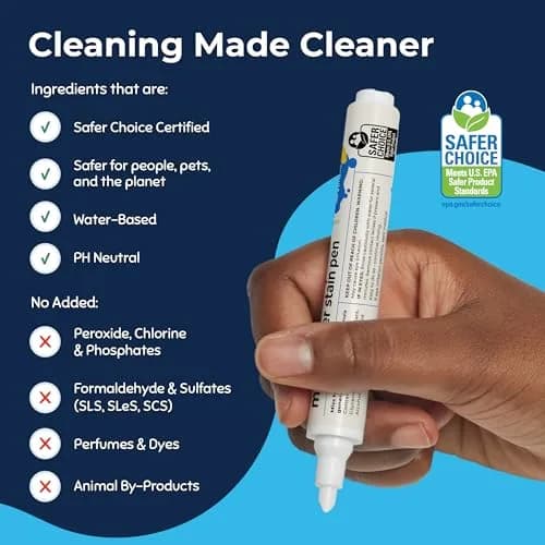 Miss Mouth's Messy Eater Stain Remover Pen, 2 Fl Oz | Fast & Safe for Kids & Pets thumbnail 4