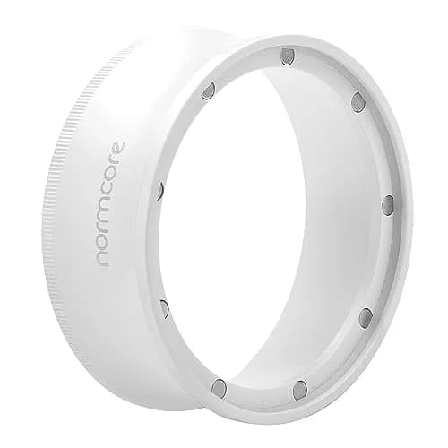 Normcore 58mm Magnetic Dosing Funnel V2 White | Espresso Coffee Dosing Ring with 9 Neodymium Magnets thumbnail 1