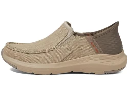 Skechers Men's Parson - Dewitt Hands Free Slip-In Casual Shoes, Beige, 14 (35.3cm) | Effortless Comfort & Support thumbnail 4