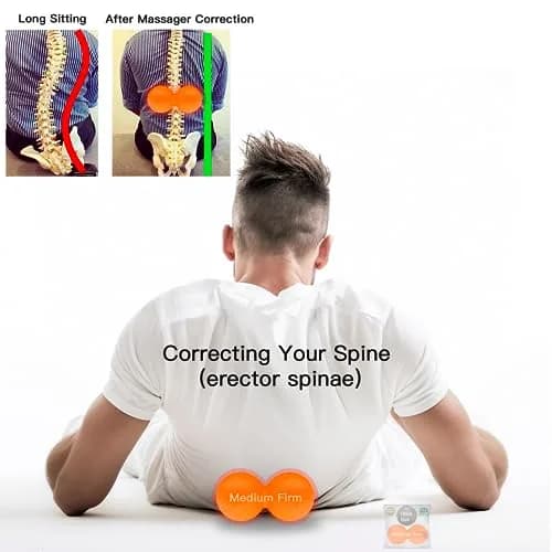 Comfyon Deep Tissue Massage Ball Set – Trigger Point & Myofascial Relief, 2 pcs | Portable & Durable thumbnail 3