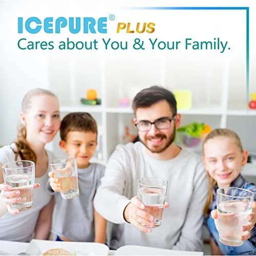 ICEPURE PLUS RWF4200B Refrigerator Water Filter 3-Pack | NSF Certified Heavy Metals Removal thumbnail 8