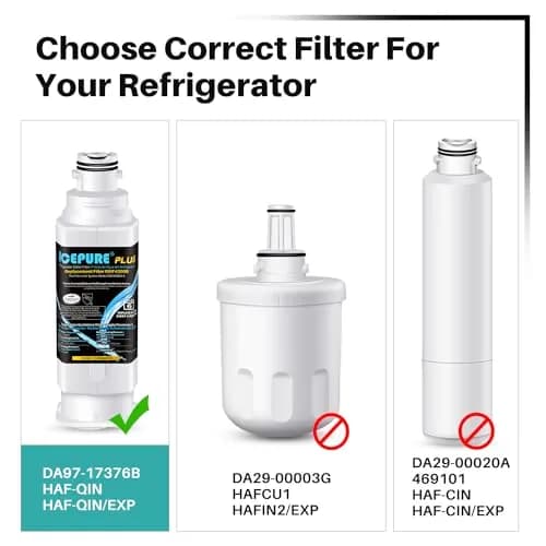 ICEPURE PLUS RWF4200B Refrigerator Water Filter 3-Pack | NSF Certified Heavy Metals Removal thumbnail 2