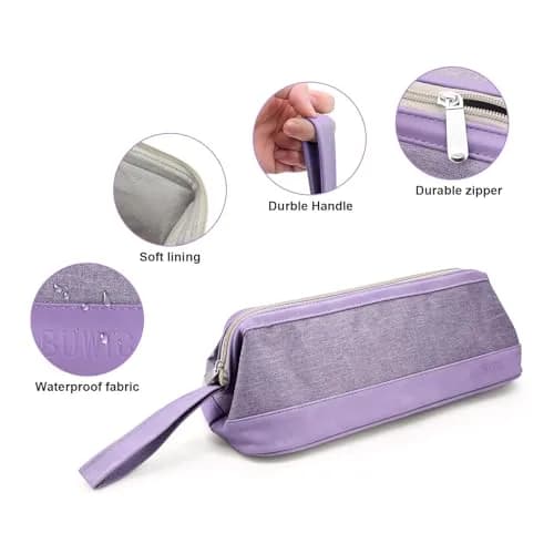 Buwico Travel Case for Dyson & Shark, Purple | Waterproof Hair Dryer & Styler Organizer thumbnail 4