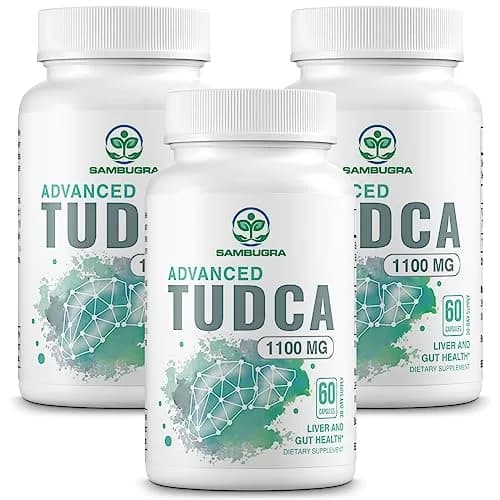 Sambugra TUDCA Liver Supplements 1100mg | Supports Liver Detox & Repair thumbnail 1