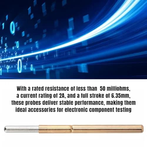 BORDSTRACT Spring Test Probes 100Pcs P125-J | High Accuracy PCB Contact Test Pins thumbnail 7
