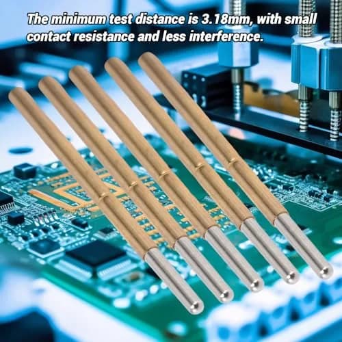 BORDSTRACT Spring Test Probes 100Pcs P125-J | High Accuracy PCB Contact Test Pins thumbnail 3