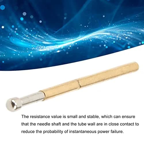 BORDSTRACT P125-D Spring Test Probes 100Pcs (2.02mm Needle Dia, 33.35mm Length) | High Accuracy Round Pogo Pins for PCB Testing thumbnail 5