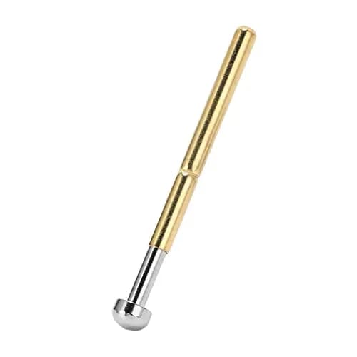 BORDSTRACT P156-D Spring Test Probes with Brass Pogo Pins | 100-Pack for PCB Testing thumbnail 1